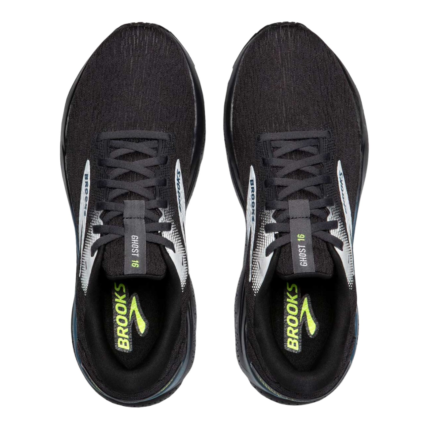 Foto 5 pulgar | Tenis Brooks Ghost 16 Para Hombre Color Negro Modelo 1104181d046