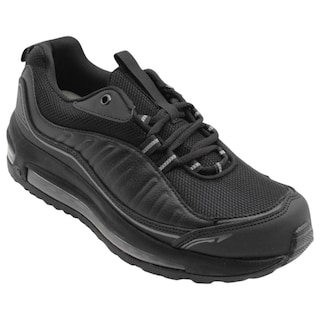 Foto 2 | Tenis Para Correr Exterior Piel Vegana Color Negro Para Hombre De Rbmove