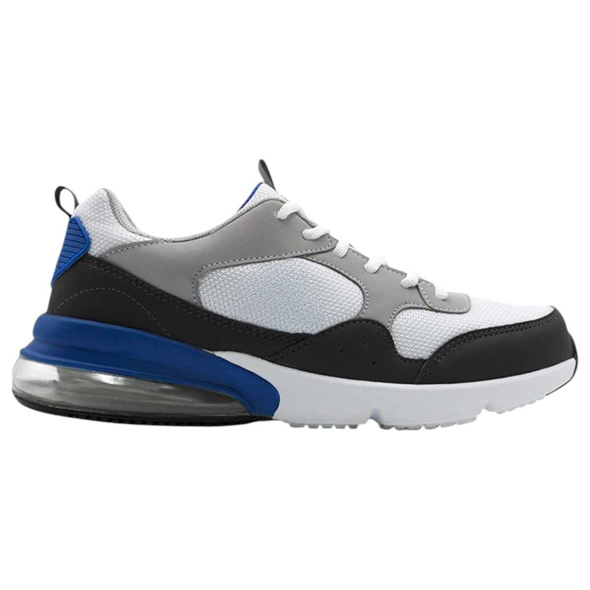 Foto 2 pulgar | Tenis Para Correr Exterior Piel Vegana Color Blanco Para Hombre De Rbmove