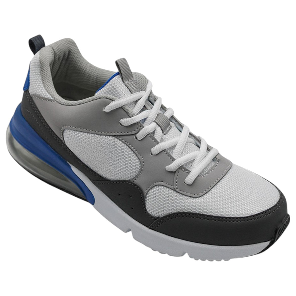 Foto 3 pulgar | Tenis Para Correr Exterior Piel Vegana Color Blanco Para Hombre De Rbmove