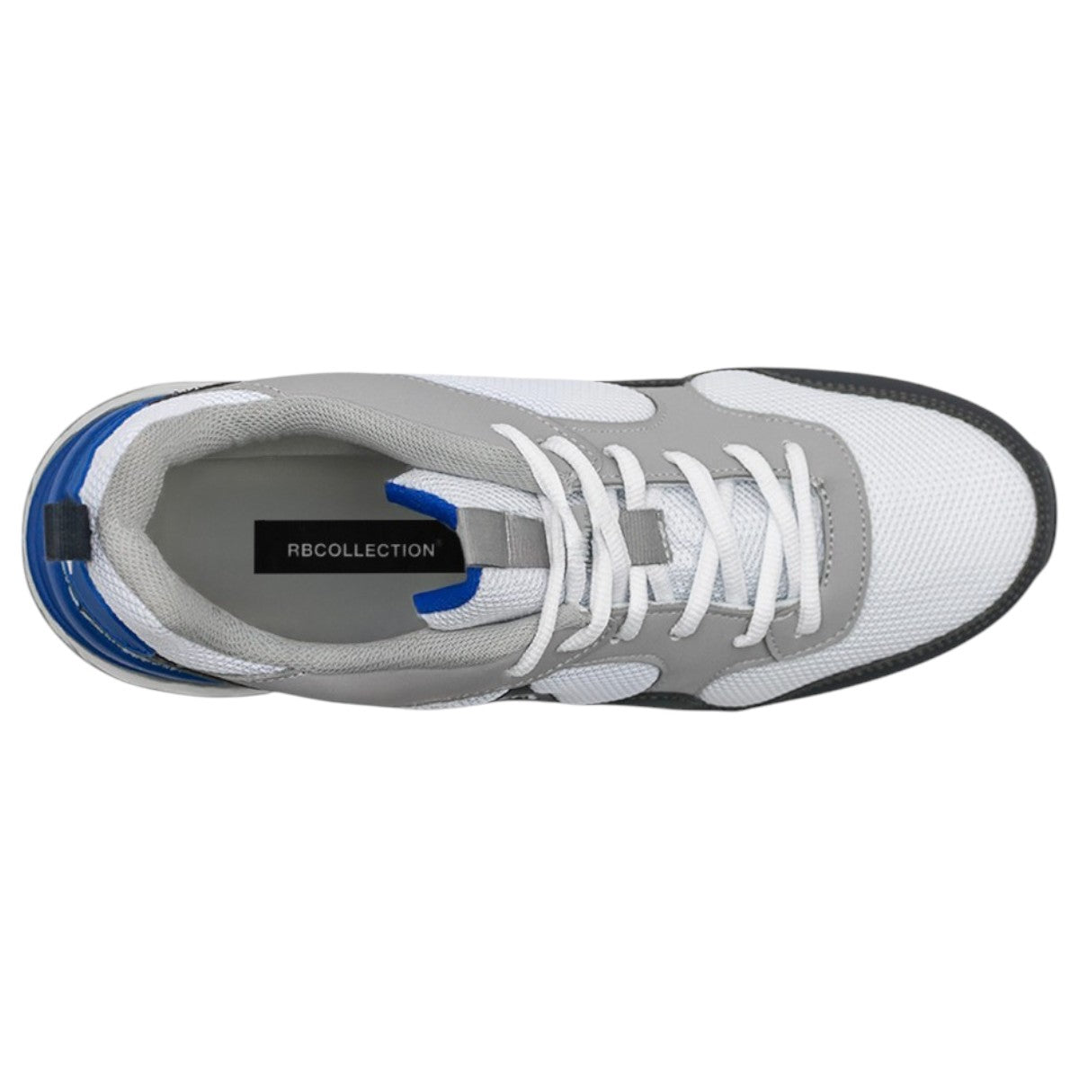 Foto 4 pulgar | Tenis Para Correr Exterior Piel Vegana Color Blanco Para Hombre De Rbmove