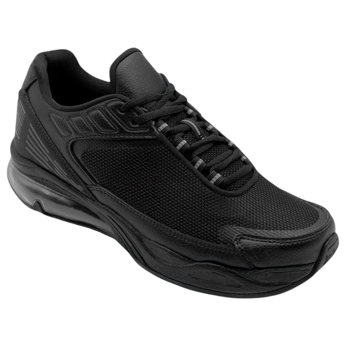 Foto 3 pulgar | Tenis Para Correr Exterior Piel Vegana Color Negro Para Hombre De Rbmove