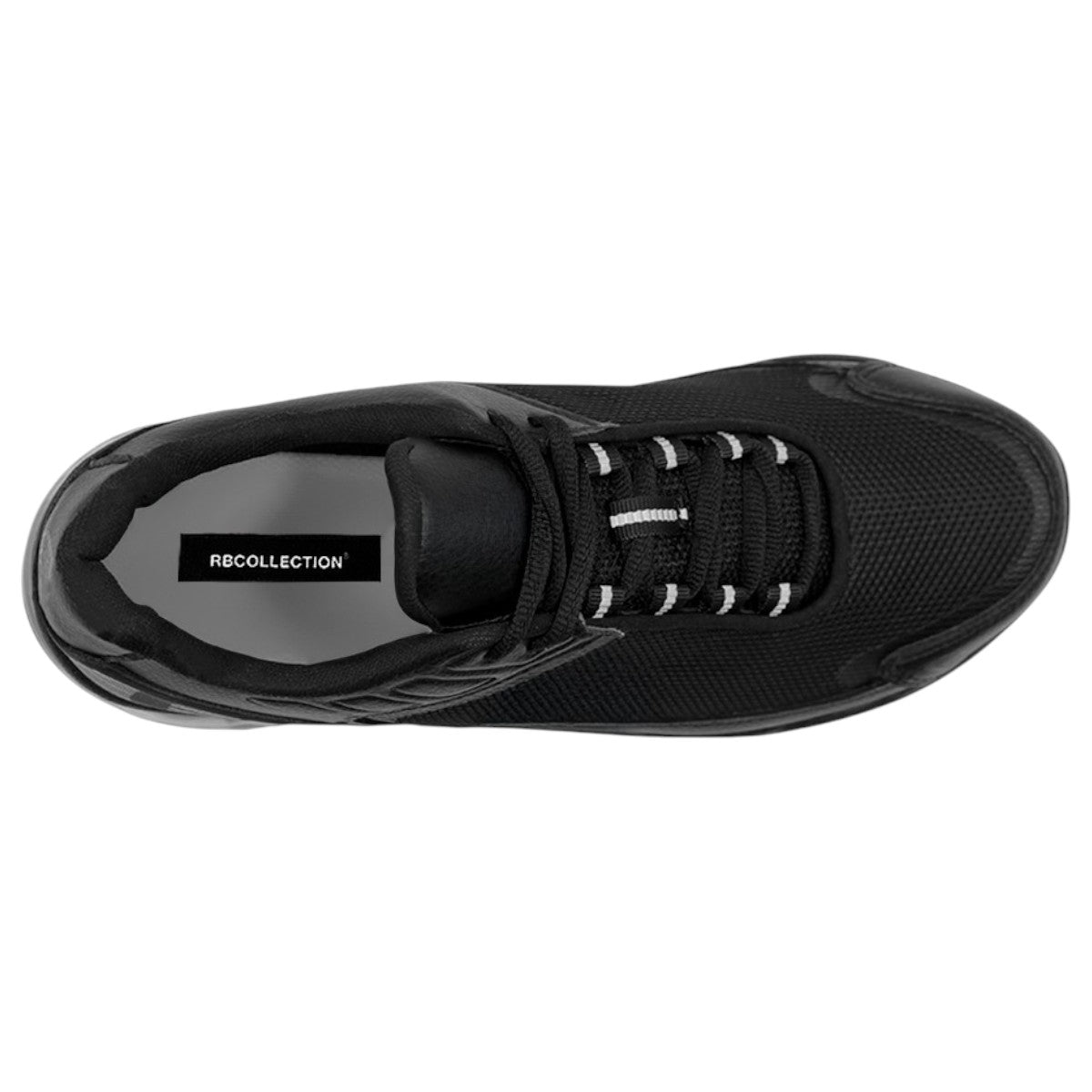 Foto 5 pulgar | Tenis Para Correr Exterior Piel Vegana Color Negro Para Hombre De Rbmove