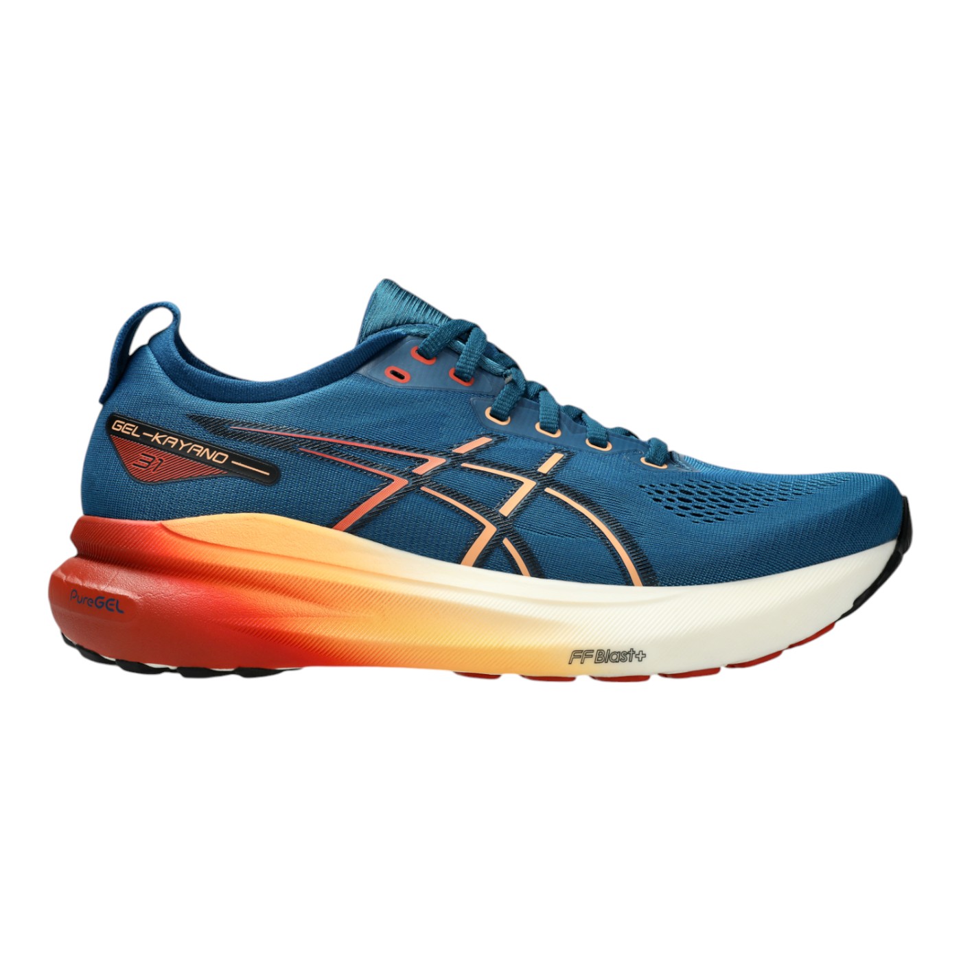 Foto 4 pulgar | Tenis Asics Kayano Color Azul Para Hombre Modelo 1011b867402