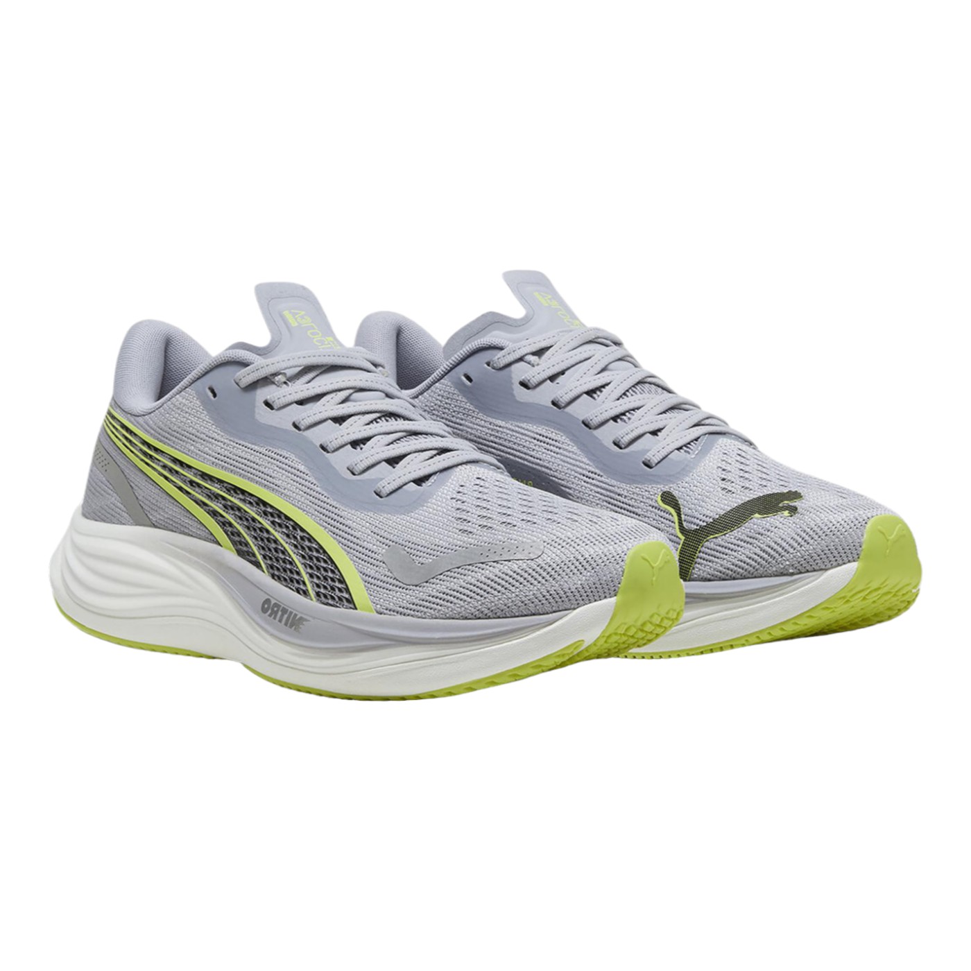 Foto 4 pulgar | Tenis Footwear Puma Velocity Nitro 3 Para Hombre Color Gris Modelo 37774803