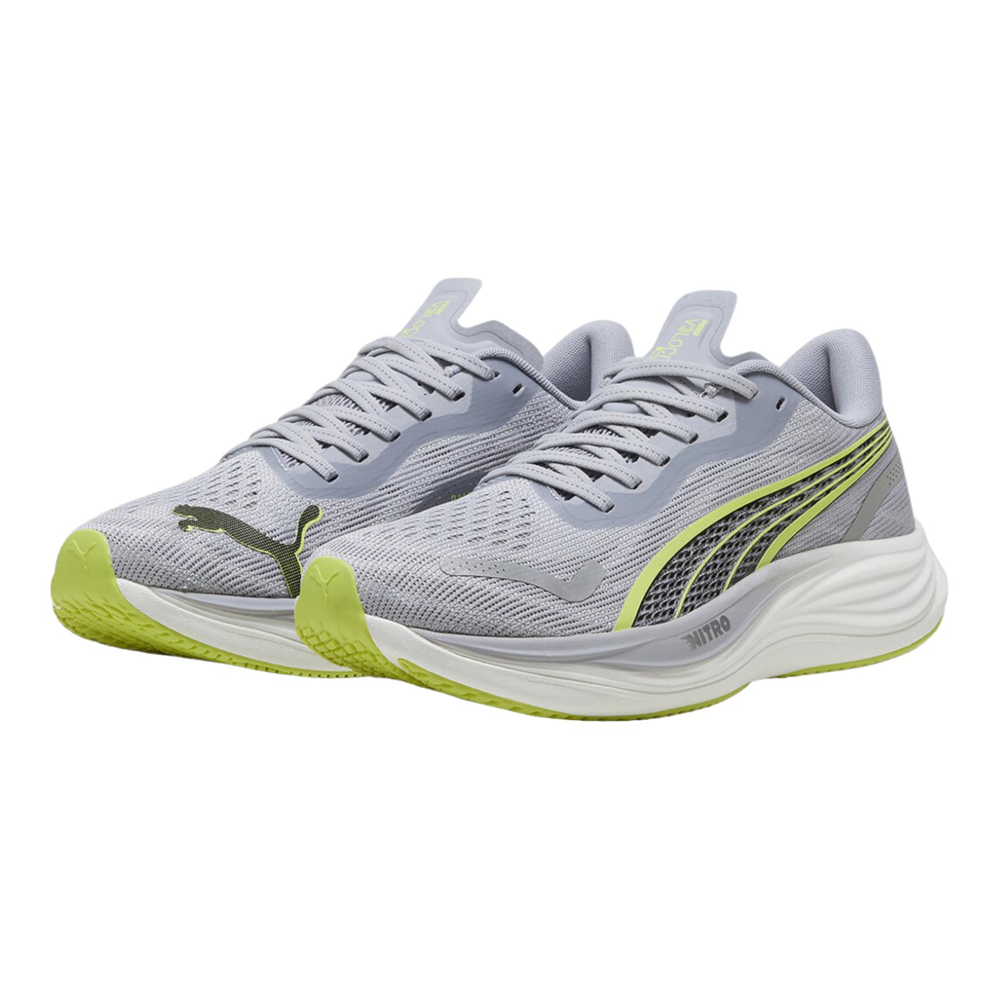 Foto 5 pulgar | Tenis Footwear Puma Velocity Nitro 3 Para Hombre Color Gris Modelo 37774803