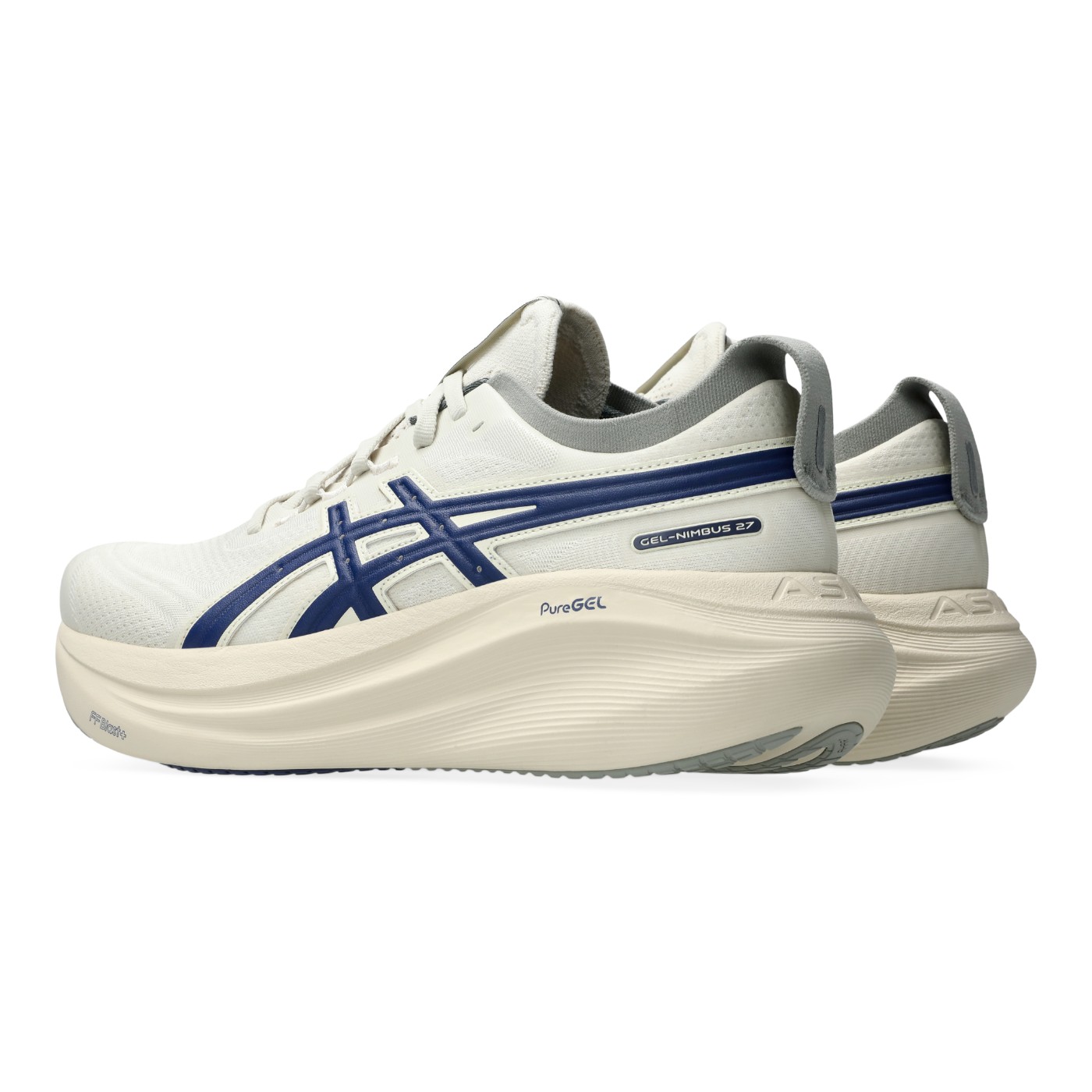 Foto 5 pulgar | Tenis Asics Nimbus Para Hombre Color Blanco Modelo 1011c028200