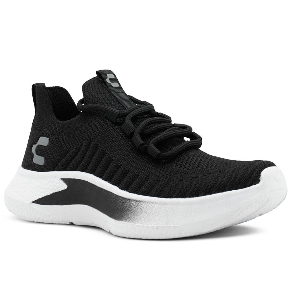 Foto 5 pulgar | Tenis Running Charly Para Caballero Textil Negro Memory Foam Negro