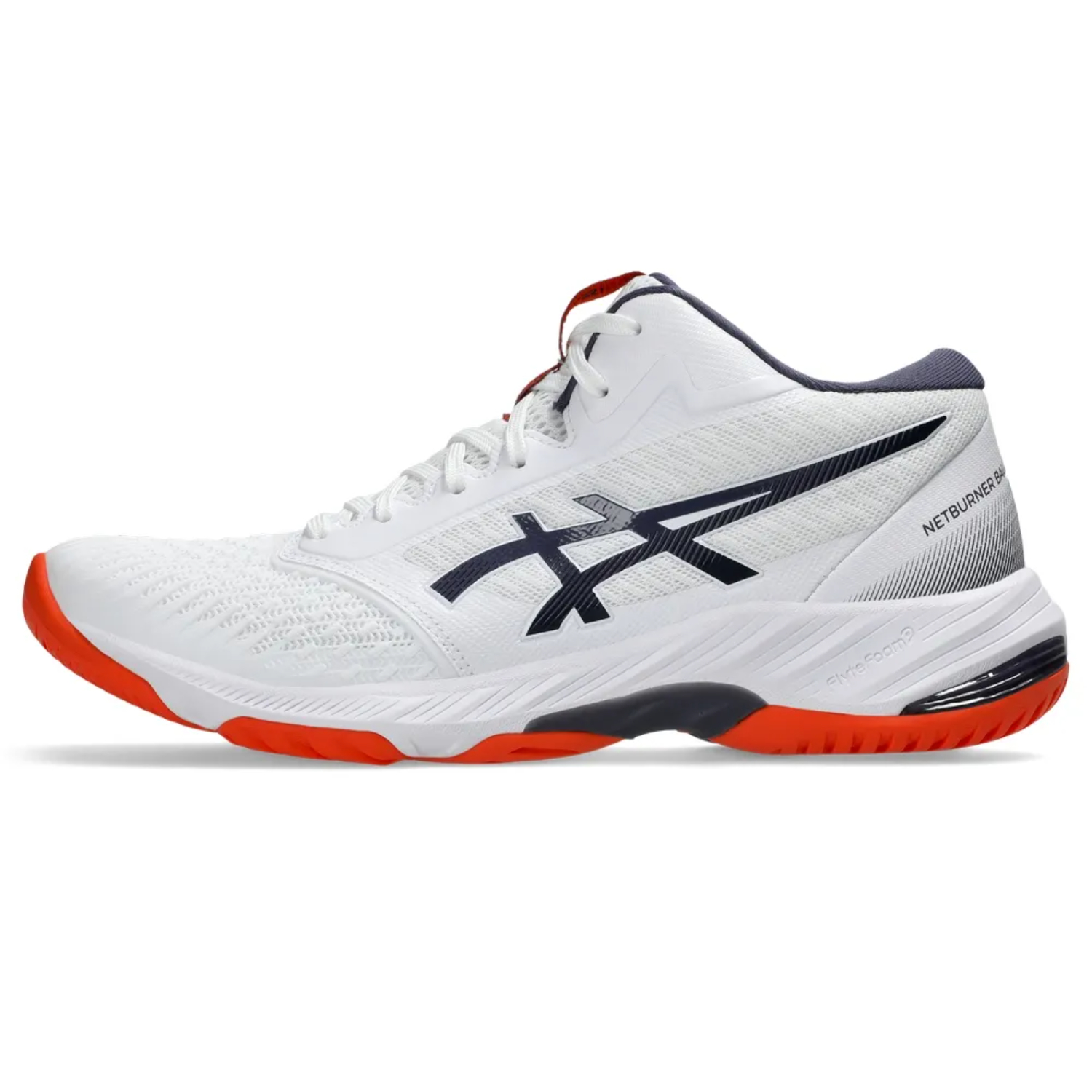 Foto 4 | Tenis Asics Netburner Ballistic Para Hombre Color Blanco Modelo 1051a074105