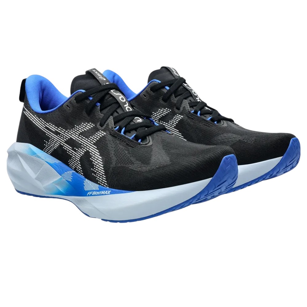 Tenis Asics Novablast Para Hombre Color Negro Modelo 1011b974001