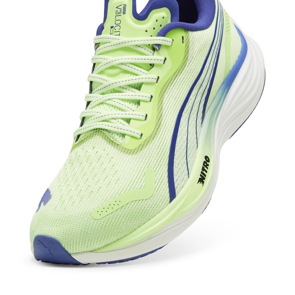 Foto 5 pulgar | Tenis Para Correr Puma Velocity Nitro 3 Para Hombre Verde Lima