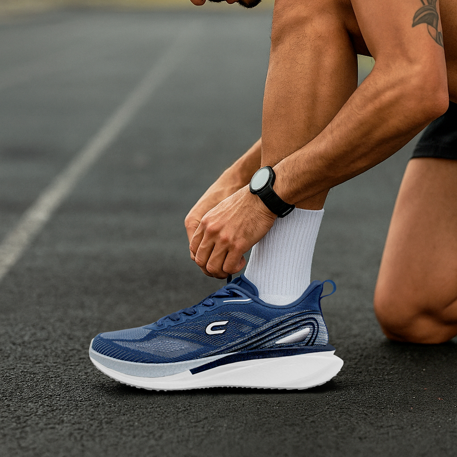 Foto 8 pulgar | Court Running | Tenis Para Correr, Amortiguación Con Retorno De Energía, Confort Extremo, Diseño Innovador E