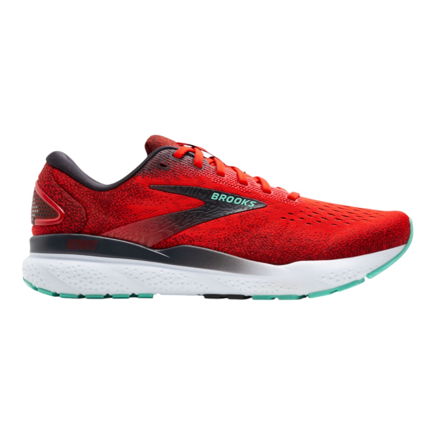 Foto 1 | Tenis Brooks Ghost 16 Para Hombre Color Rojo Modelo 1104181d623