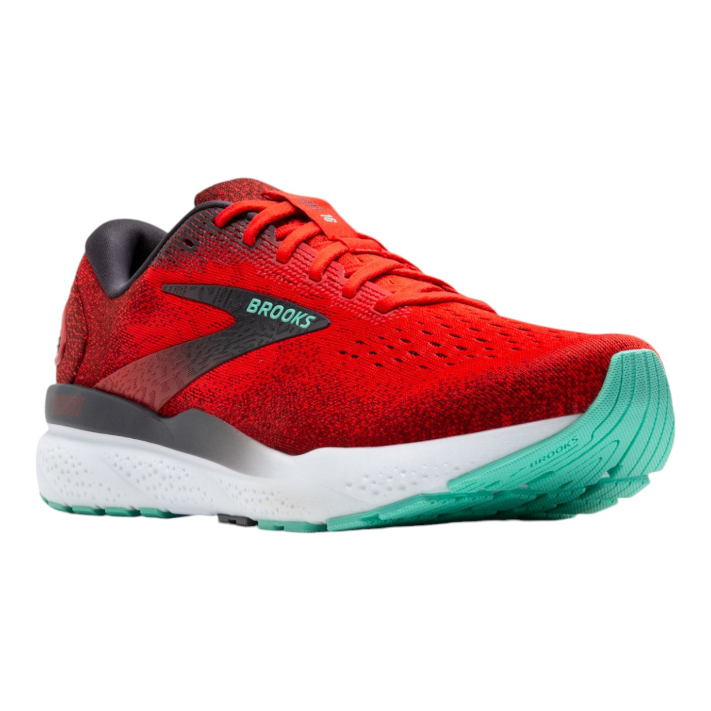 Foto 3 | Tenis Brooks Ghost 16 Para Hombre Color Rojo Modelo 1104181d623