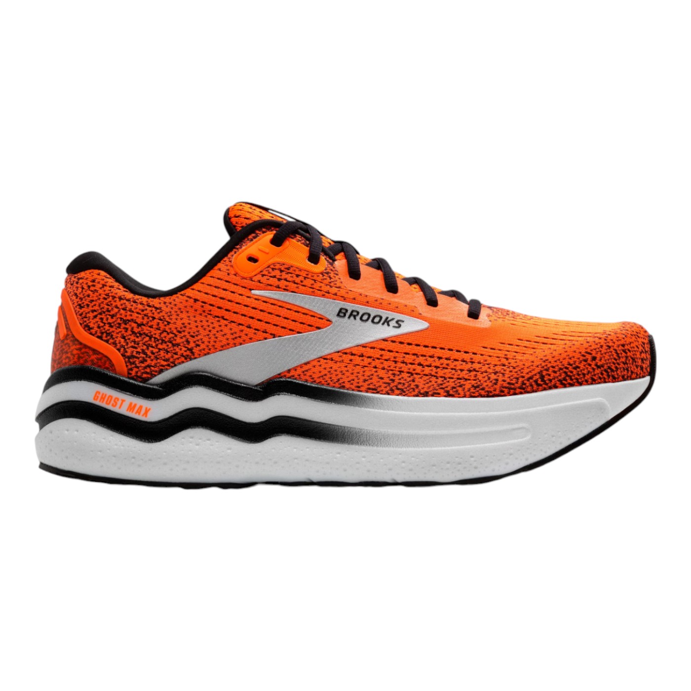 Tenis Brooks Ghost Max 2 Para Hombre Color Naranja Modelo 1104311d841