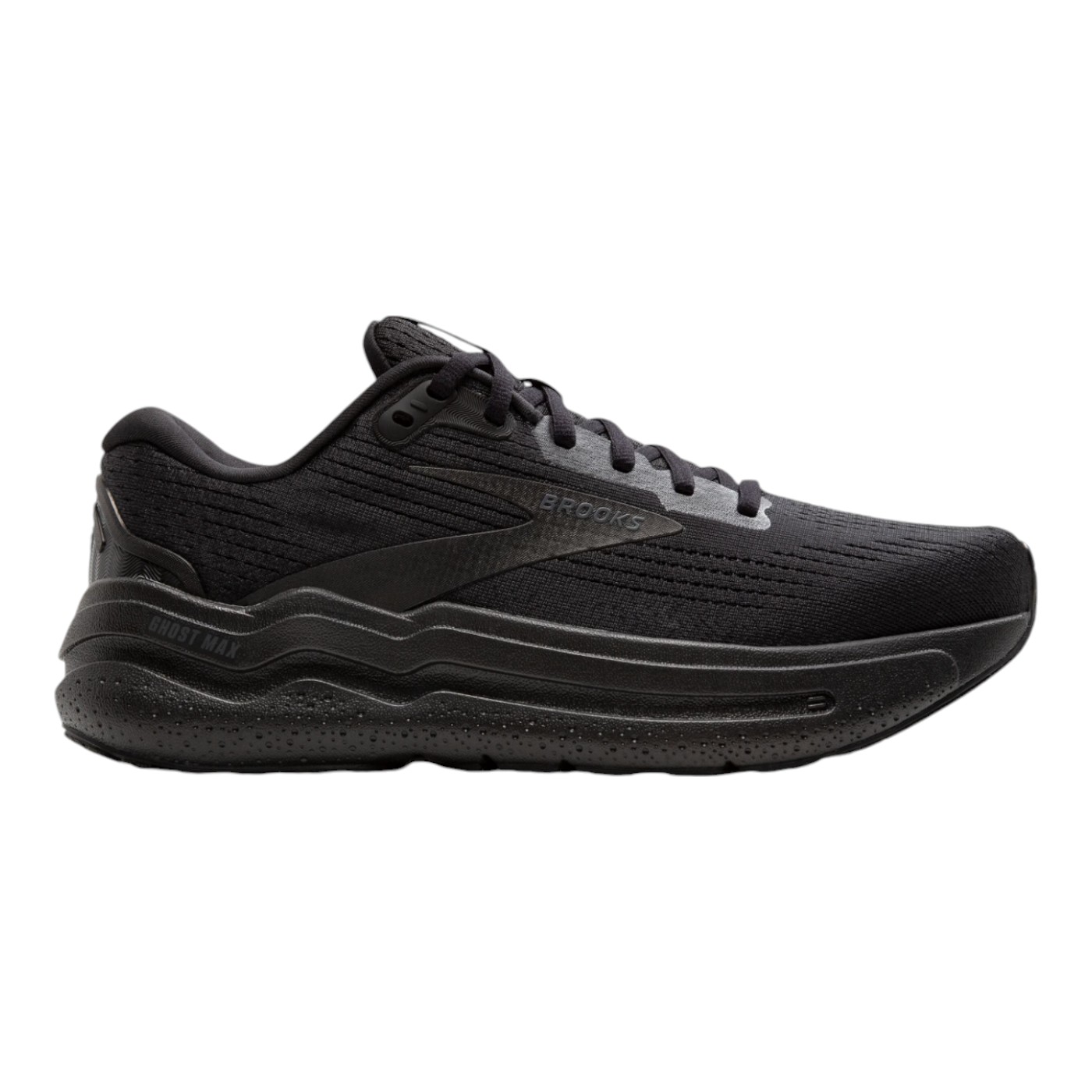 Tenis Brooks Ghost Max Para Hombre Color Negro Modelo 1104311d020