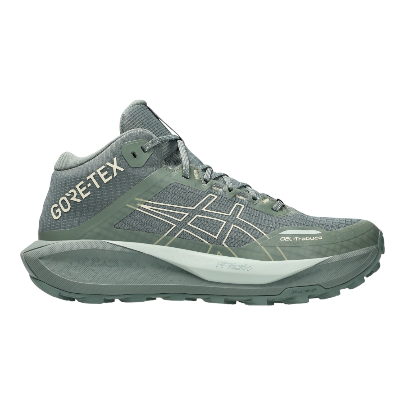 Foto 2 pulgar | Tenis Asics Trabuco Para Hombre Color Verde Modelo 1011c085400