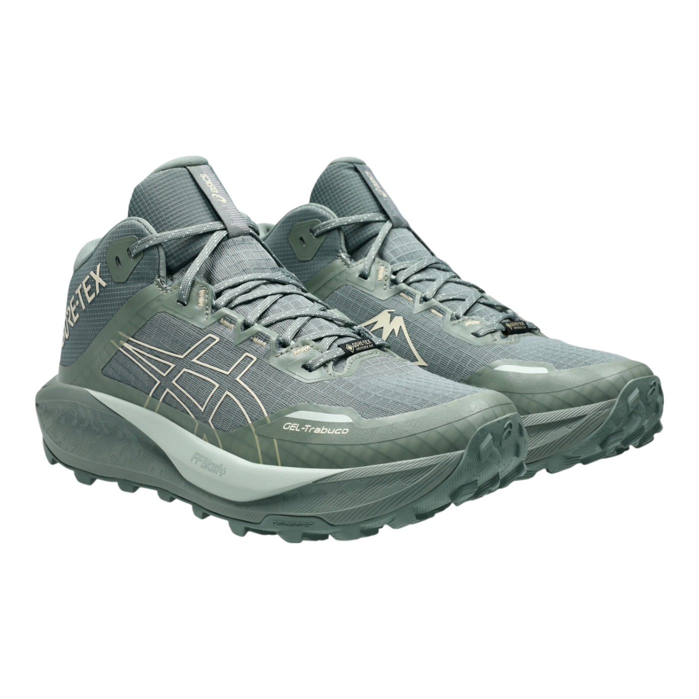 Foto 4 pulgar | Tenis Asics Trabuco Para Hombre Color Verde Modelo 1011c085400