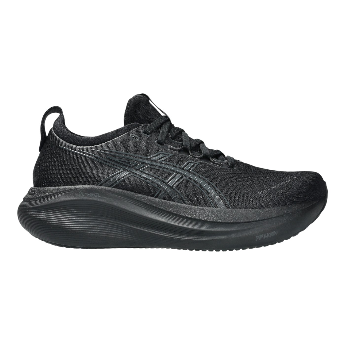 Foto 2 pulgar | Tenis Asics Nimbus Para Hombre Color Negro Modelo 1012b753001