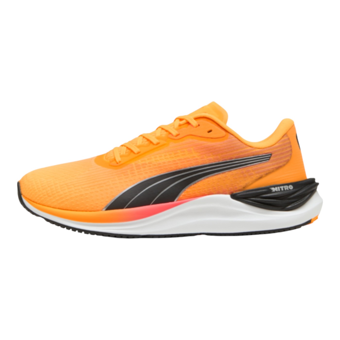 Foto 3 pulgar | Tenis Puma Electrify Nitro 3 Fade Para Hombre Color Naranja Modelo 31048701