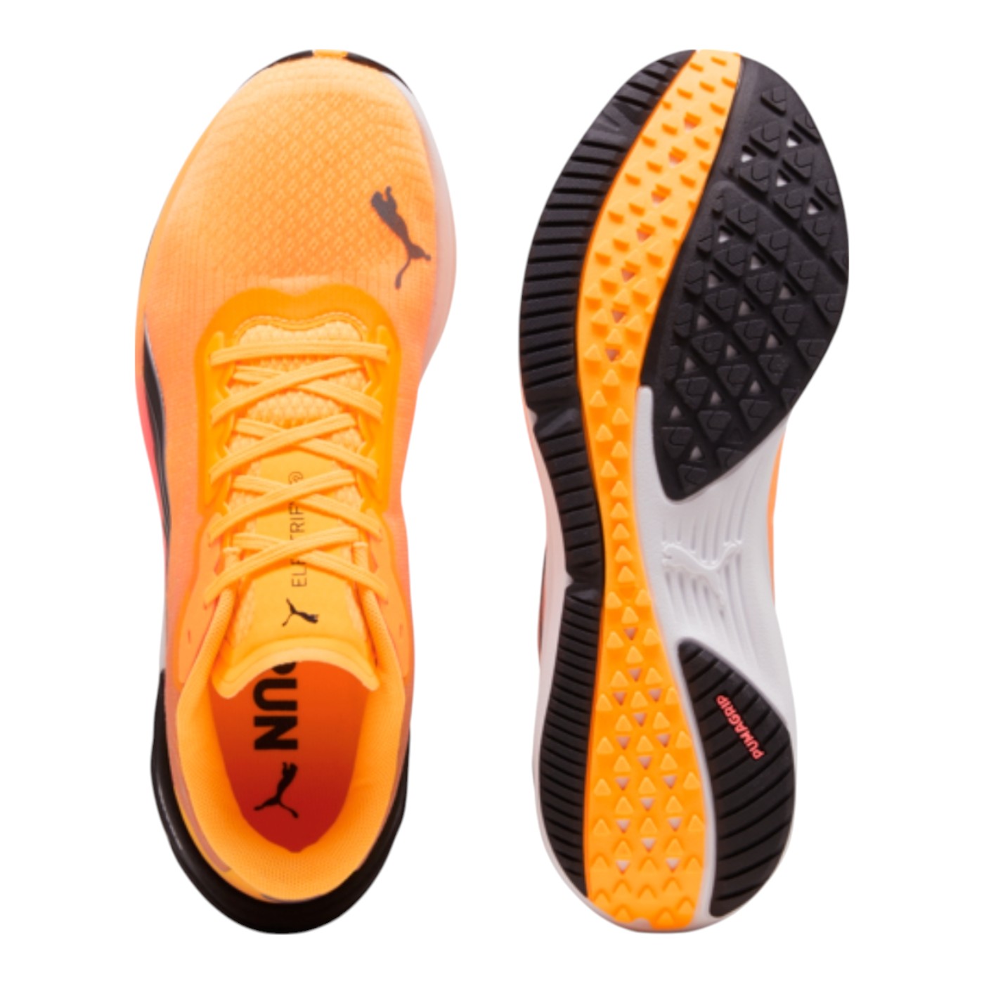 Foto 4 | Tenis Puma Electrify Nitro 3 Fade Para Hombre Color Naranja Modelo 31048701