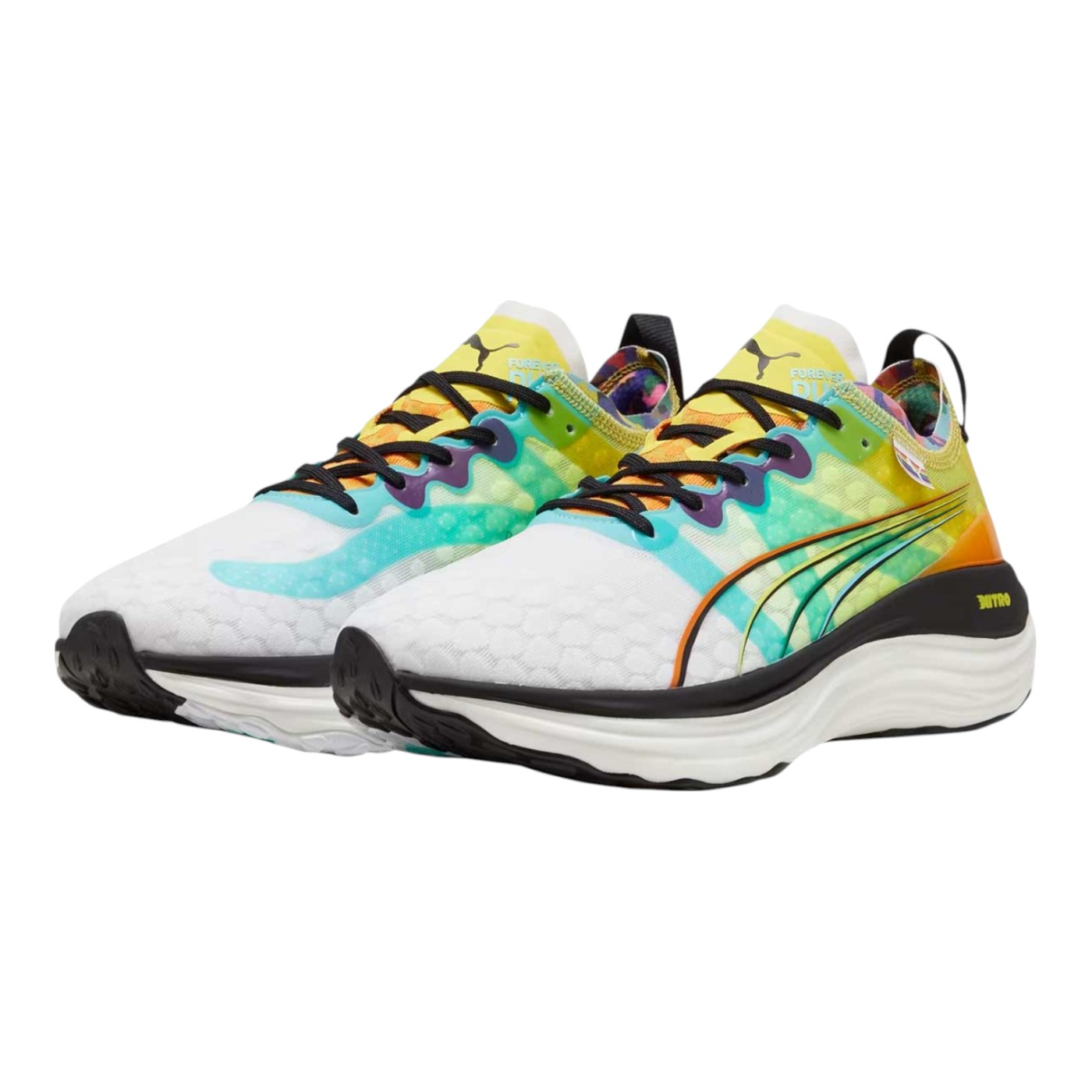 Foto 4 pulgar | Tenis Puma Foreverrun Nitro Love Marathon Para Hombre Color Blanco Modelo 38009901