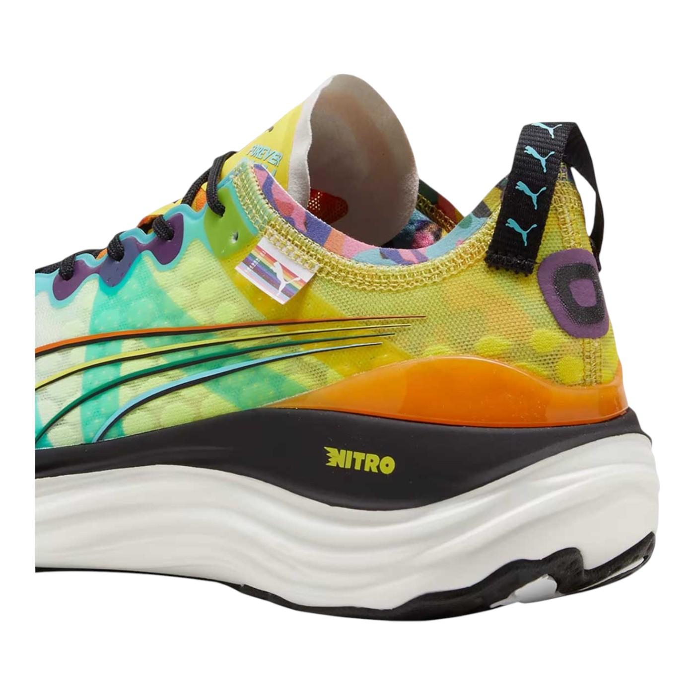 Foto 6 | Tenis Puma Foreverrun Nitro Love Marathon Para Hombre Color Blanco Modelo 38009901
