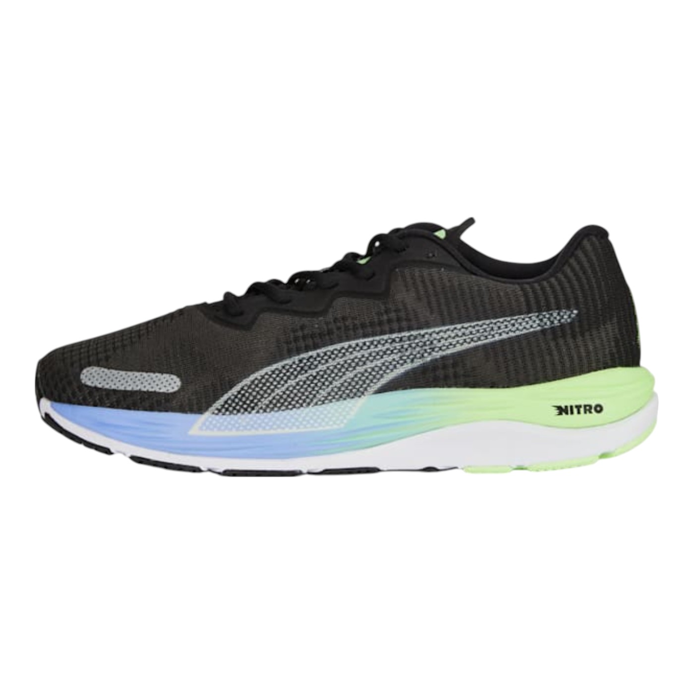 Foto 3 pulgar | Tenis Puma Velocity Nitro 2 Fade Para Hombre Color Negro Modelo 37852601