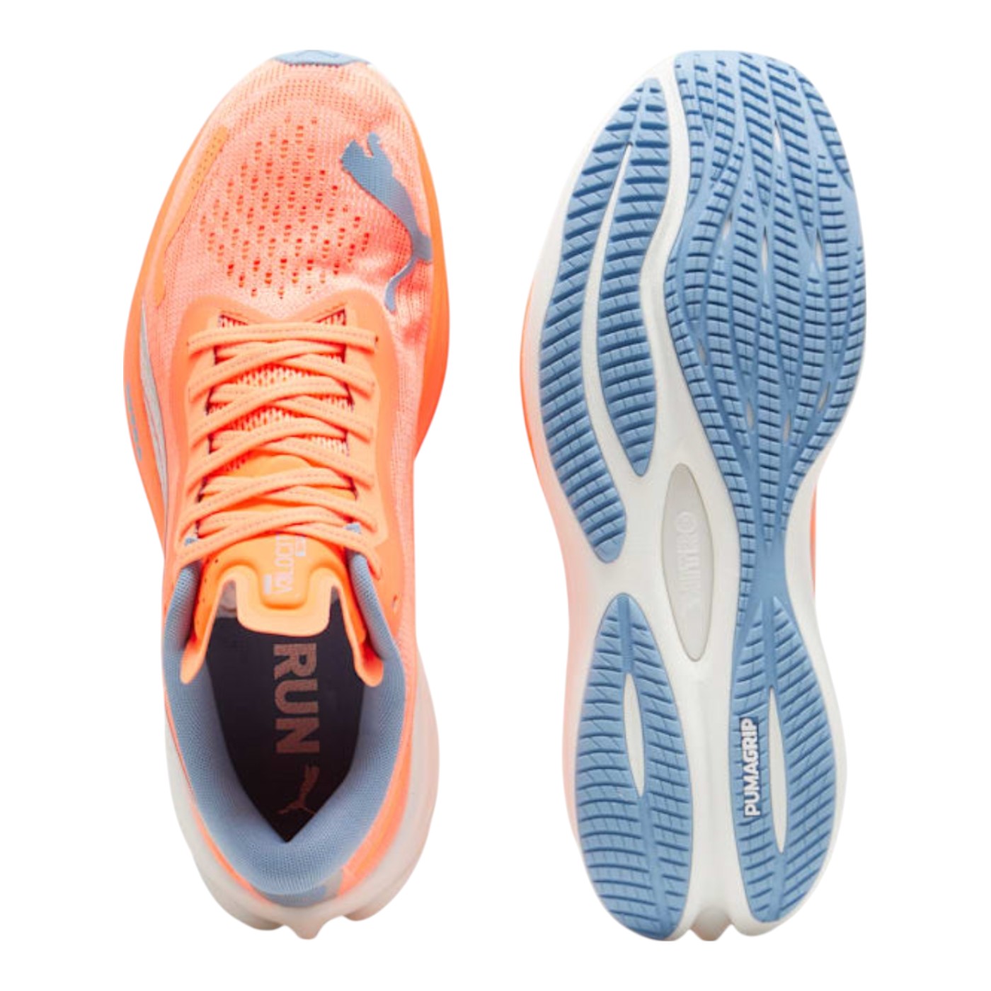 Foto 5 pulgar | Tenis Puma Velocity Nitro 3 Para Hombre Color Naranja Modelo 37774807