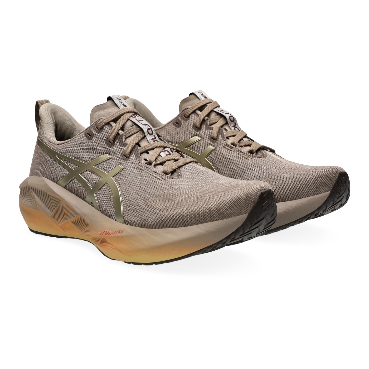 Foto 4 pulgar | Tenis Asics  Novablast Para Hombre Color Café Modelo 1011c031020