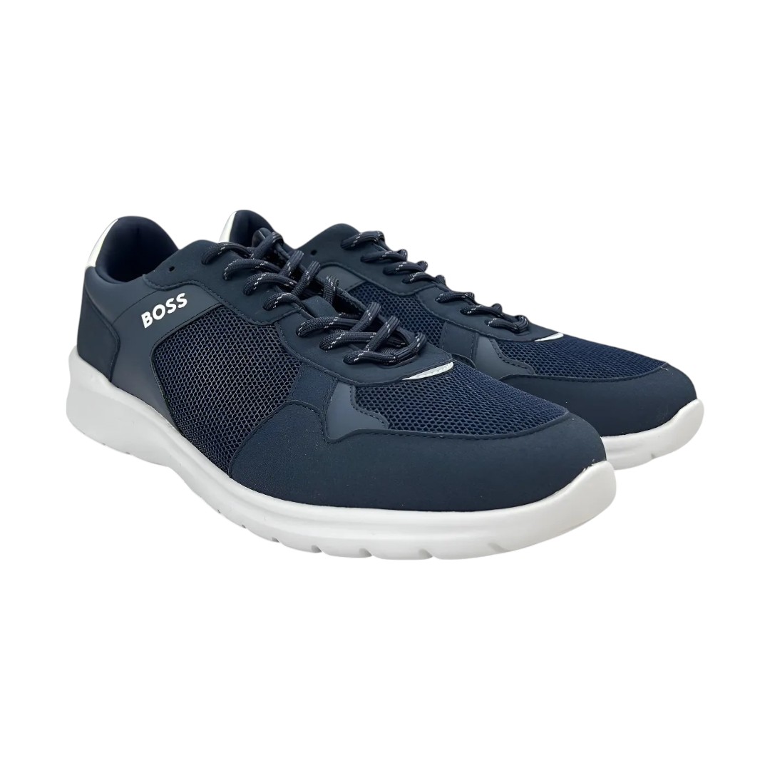 Foto 4 pulgar | Tenis Hugo Boss Extreme Runn Color Azul Deportivos Comodos Para Hombre- Original