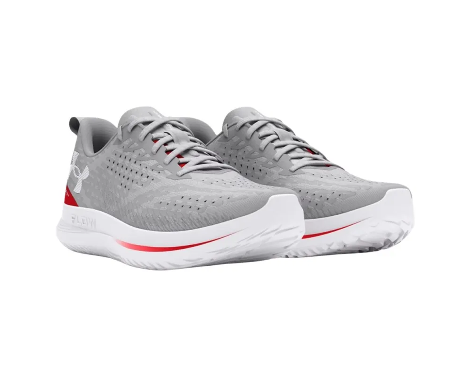 Foto 4 pulgar | Tenis Running Under Armour Velociti 4 Gris Hombre 3027585-10 Color Gris
