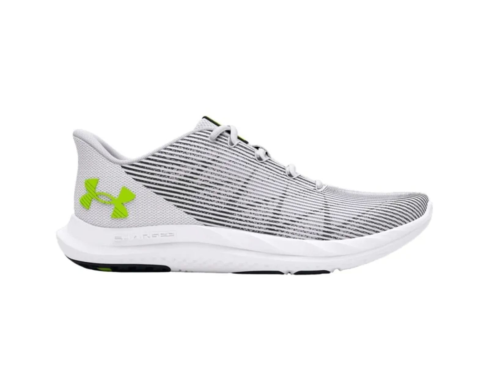 Foto 2 pulgar | Tenis Running Under Armour Charged Speed Swift Blanco Hombre Color Blanco