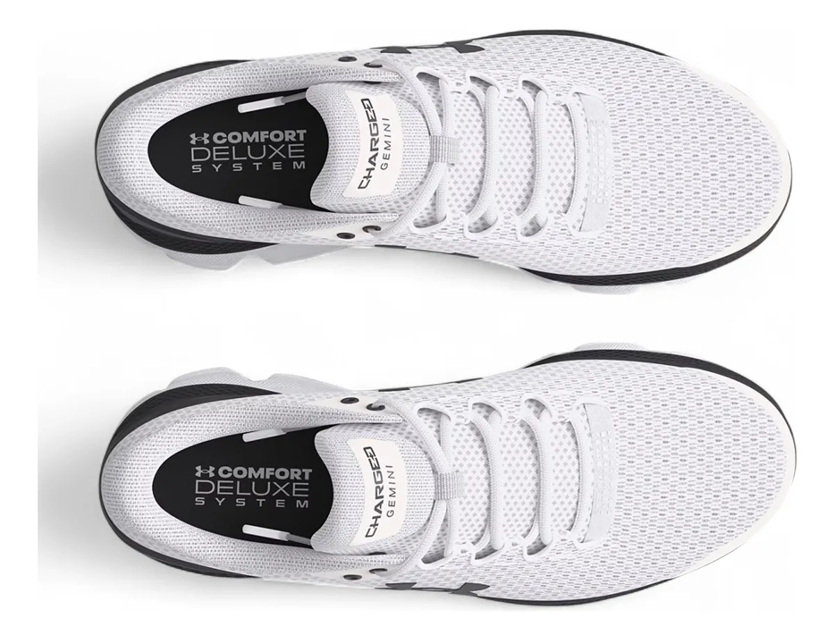 Foto 3 | Tenis Deportivos Under Armour Charged Gemini Para Hombre Color Blanco
