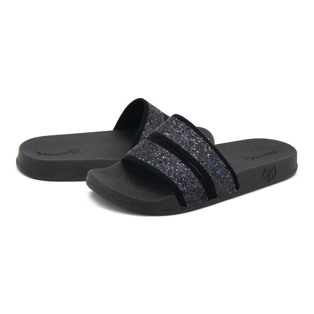 Foto 4 pulgar | Sandalias Verano Para Mujer Baño Playa Estampados Colores Negro