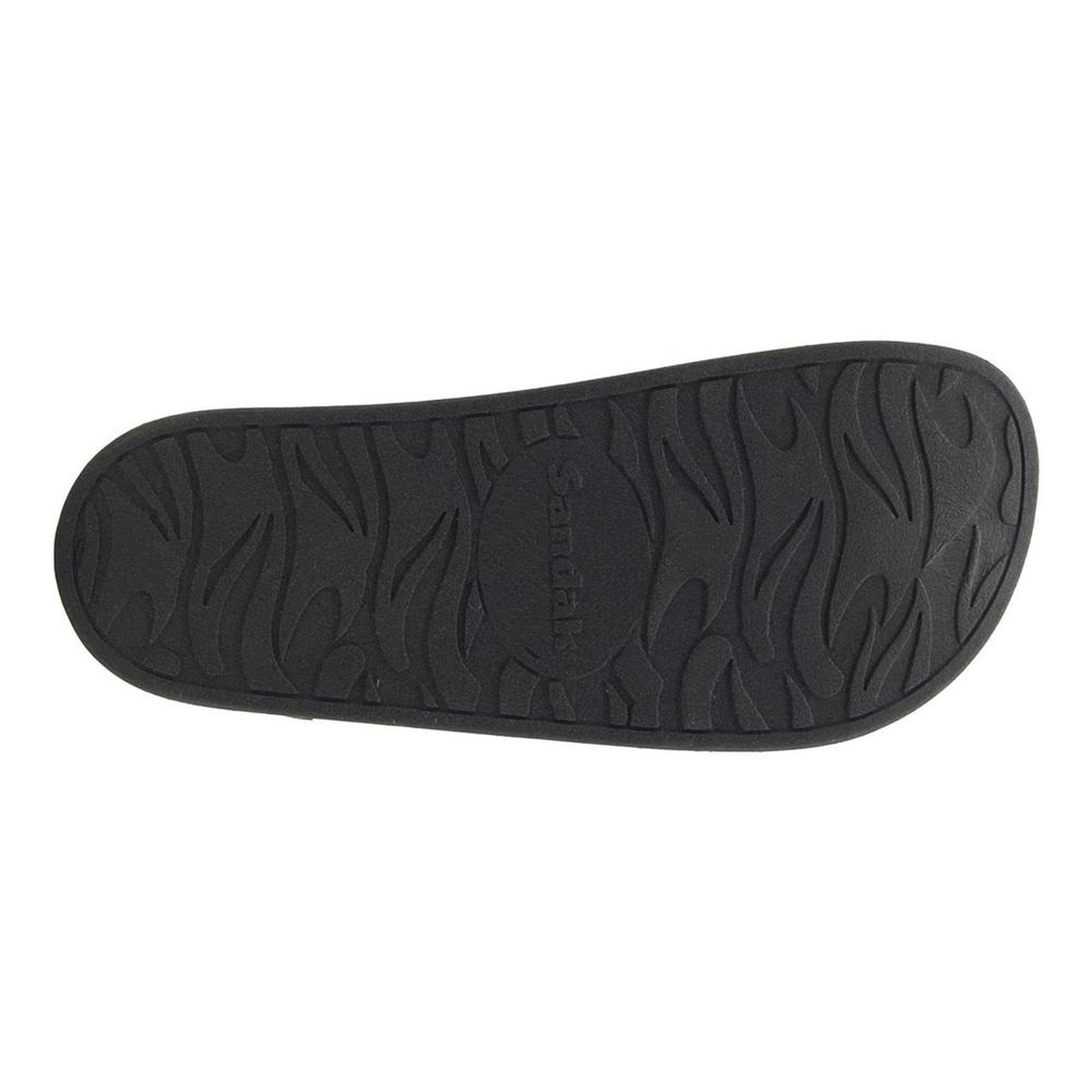 Foto 7 pulgar | Sandalias Verano Para Mujer Baño Playa Estampados Colores Negro