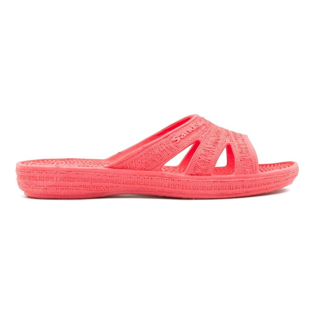 Foto 6 pulgar | Sandalias Verano Para Mujer Baño Playa Estampados Colores Coral