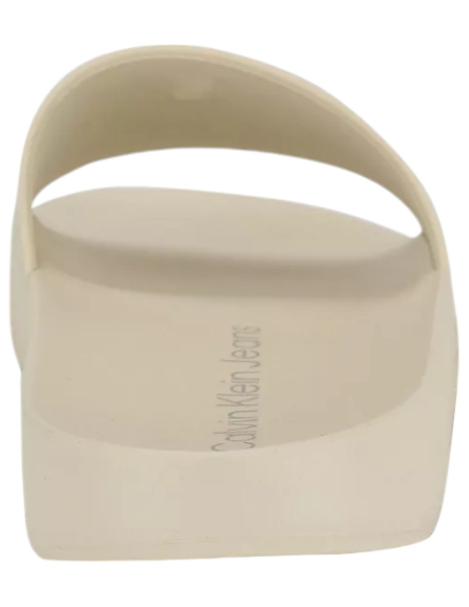 Foto 5 pulgar | Chancla Calvin Klein Sandalia Color Beige De Mujer Kcarin2 - Original