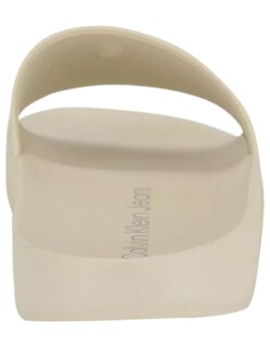 Foto 4 | Chancla Calvin Klein Sandalia Color Beige De Mujer Kcarin2 - Original
