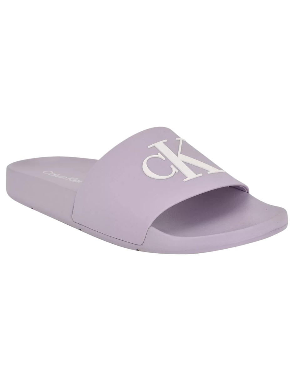 Foto 1 | Chancla Calvin Klein Sandalia Color Lila De Mujer Kcarin2 - Original