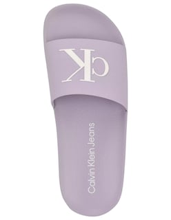 Foto 3 | Chancla Calvin Klein Sandalia Color Lila De Mujer Kcarin2 - Original