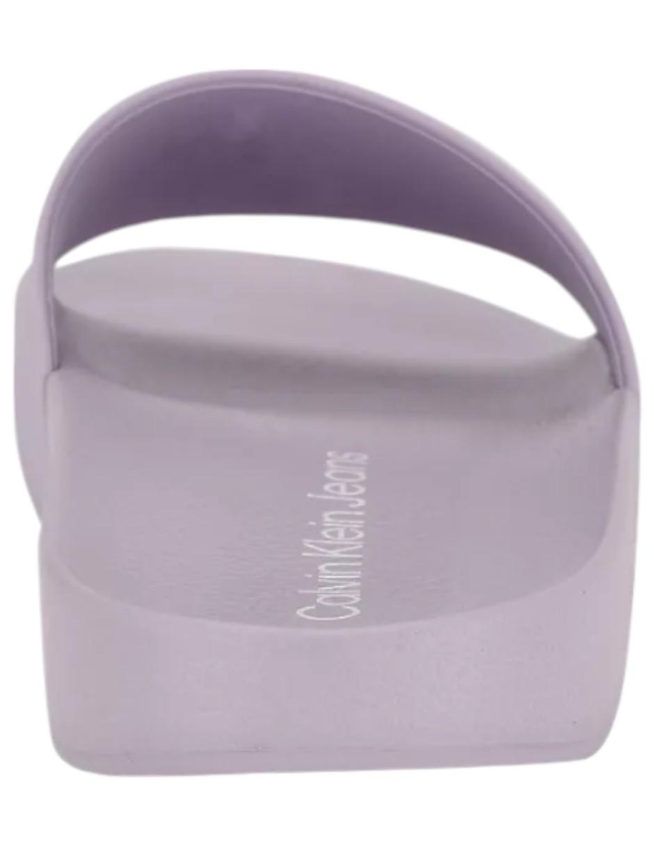 Foto 4 | Chancla Calvin Klein Sandalia Color Lila De Mujer Kcarin2 - Original