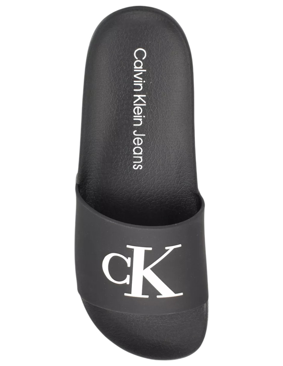 Foto 4 pulgar | Chancla Calvin Klein Sandalia Color Negro De Mujer Kcarin2 - Original