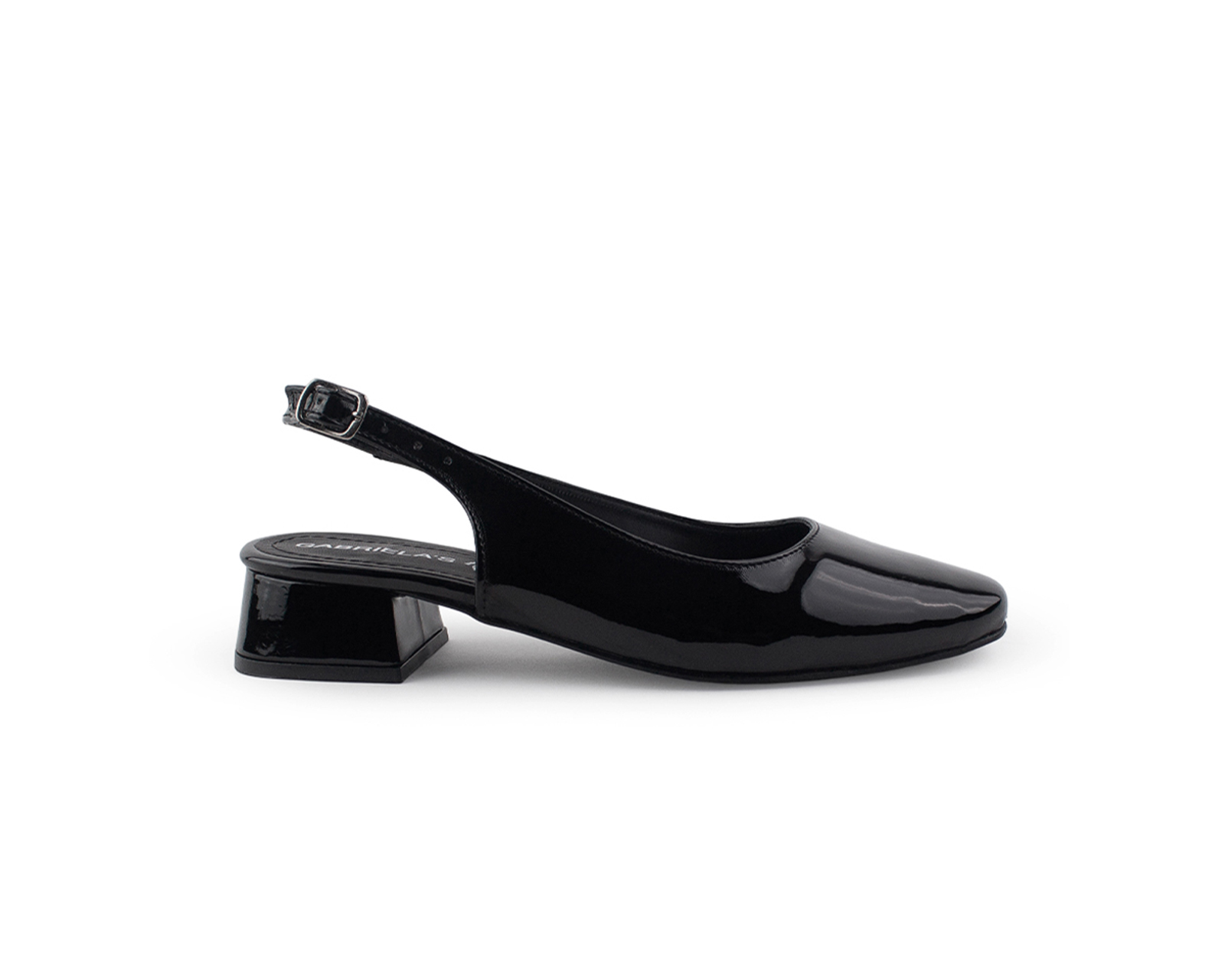 Foto 3 pulgar | Zapatillas Negro Hebilla para Mujer