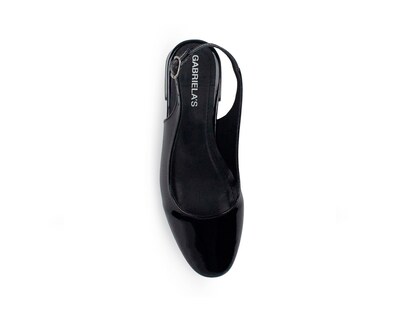 Foto 3 | Zapatillas Negro Hebilla para Mujer