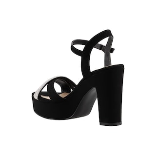 Foto 4 | Zapato Mujer Magic Cloud By Sprinkles 5405 Negro Sandalia De Tacon Alto Formales Elegantes Talla 23 A 26 M