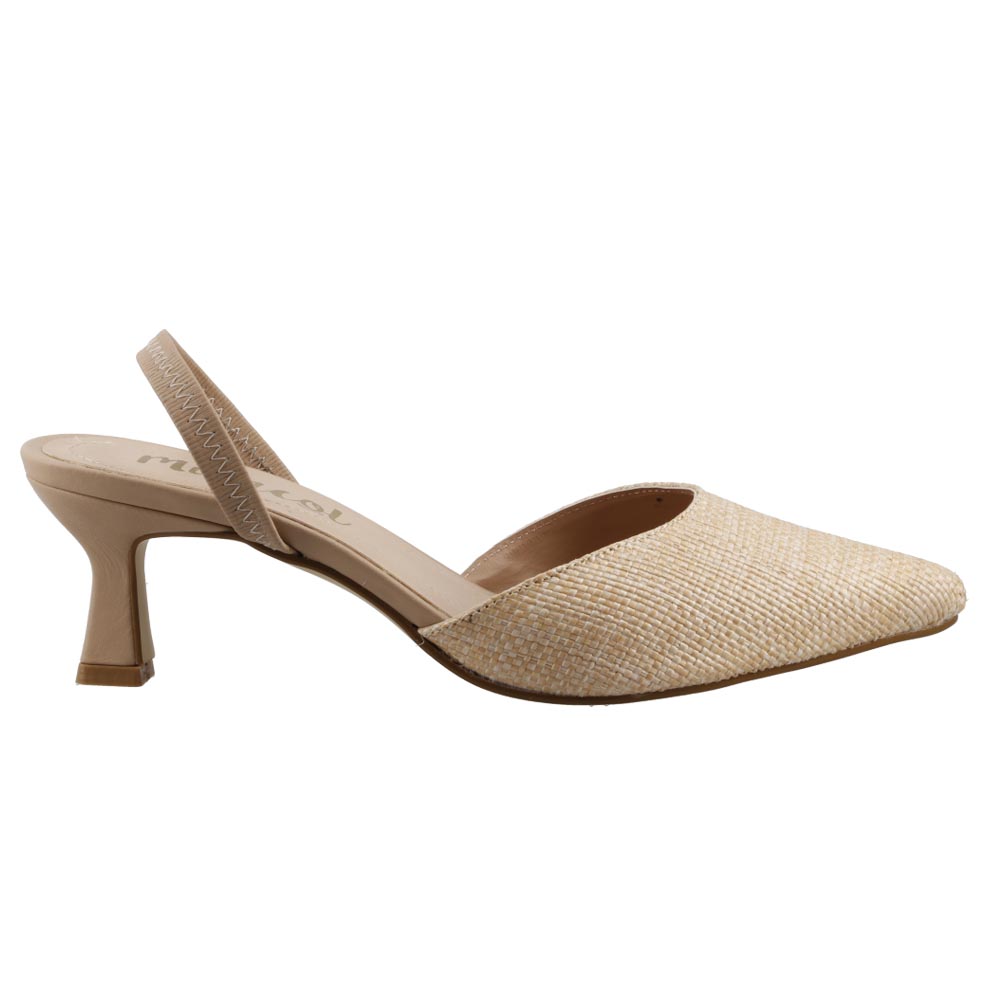 Foto 2 pulgar | Zapatilla Mujer Miracol By Mama Lola 3124 Natural Natilla Tacon Bajo Casual Dama Talla 23 A 26 E
