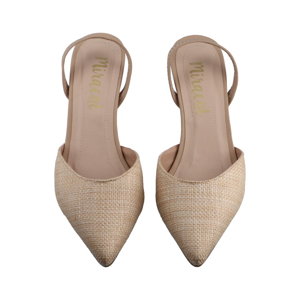 Foto 7 pulgar | Zapatilla Mujer Miracol By Mama Lola 3124 Natural Natilla Tacon Bajo Casual Dama Talla 23 A 26 E