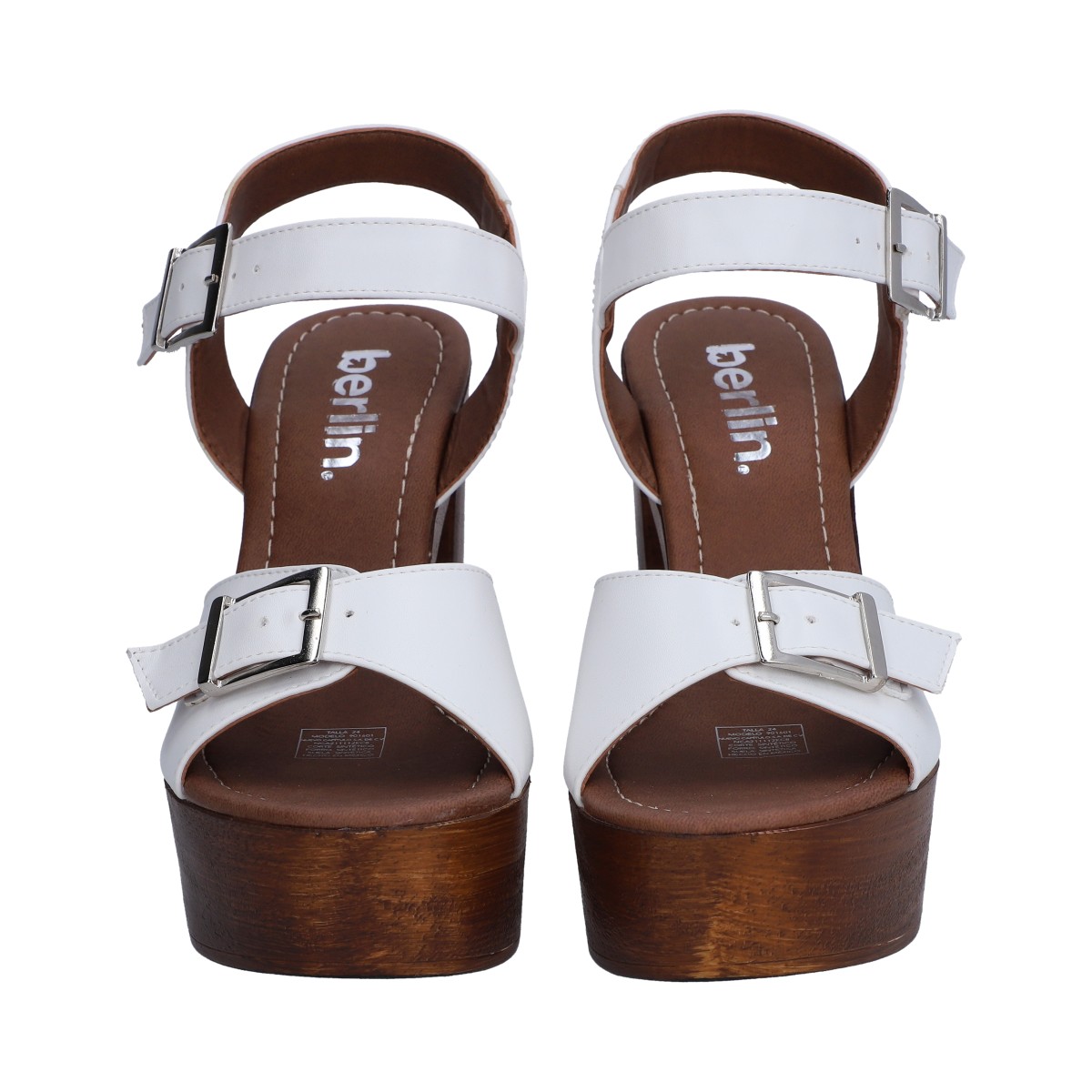 Foto 3 pulgar | Sandalias de Tacón Berlin para Mujer