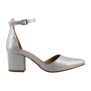 Foto 1 | Zapatilla Dama Miracol By Mama Lola 1651 Tacon Ancho Zapato Casual Talla 22 A 27 M